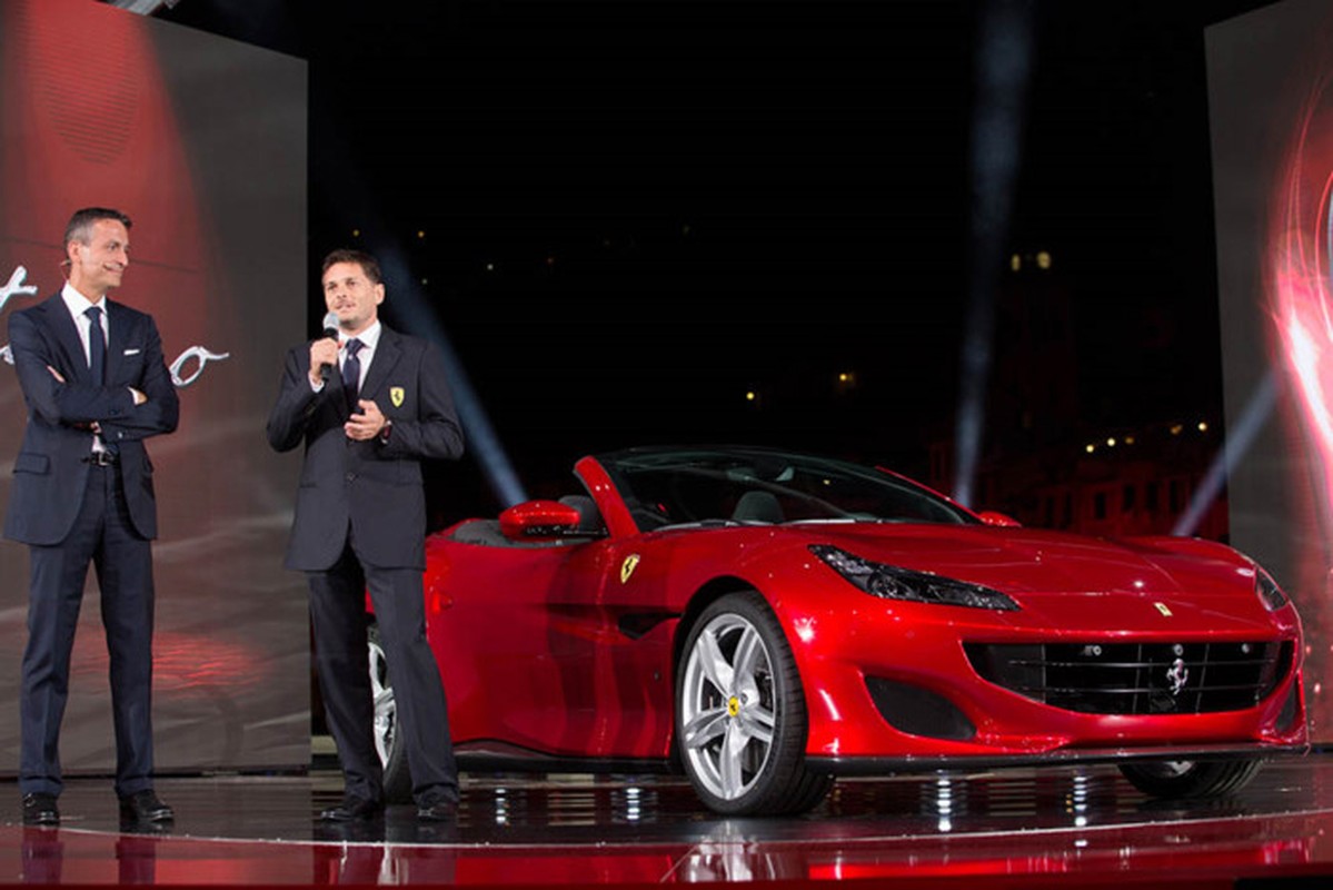 Ra mat Ferrari Portofino - sieu xe mui tran manh nhat The gioi